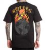 Sullen Men's Takeover Short Sleeve Standard T-shirt Skeleton Taking Over World