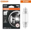 OSRAM LEDriving SL Advance C5W 41mm Festoon Lamp 6000K White LED Bulb Car Reading Door License Plate Interior Signal Light,1X