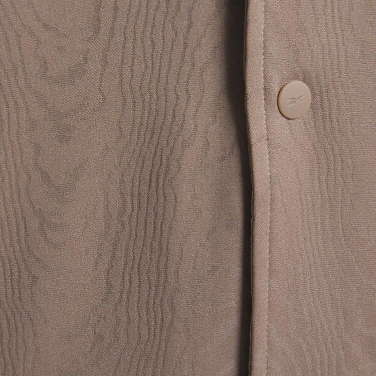 Reebok Allen Iverson Year Of The Rabbit Limited Edition Embroidered Casual Collar Jacket Unisex Jacket Brown H47100