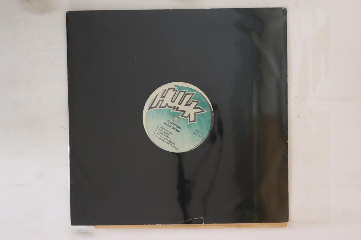 

LP Record DELROY WILSON - Unedited HULP3 Hulk 1977 UK Reggae, Ska & Dub Used