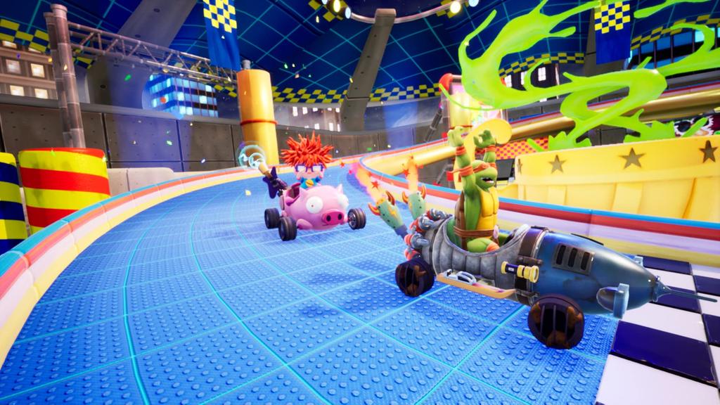 Nickelodeon Kart Racers Slime Speedway North PS5 3 (Versione di importazione America) -