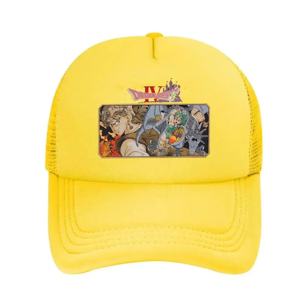 Anime Collage Manga - Inspired, Character Group Design Mesh Baseball Cap