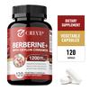 Capsule de Scorțișoară Ceylon, Extract de Clorhidrat de Berberină, Capsule Nutritive Naturale pentru Dietă, Potrivite pentru Adulți
