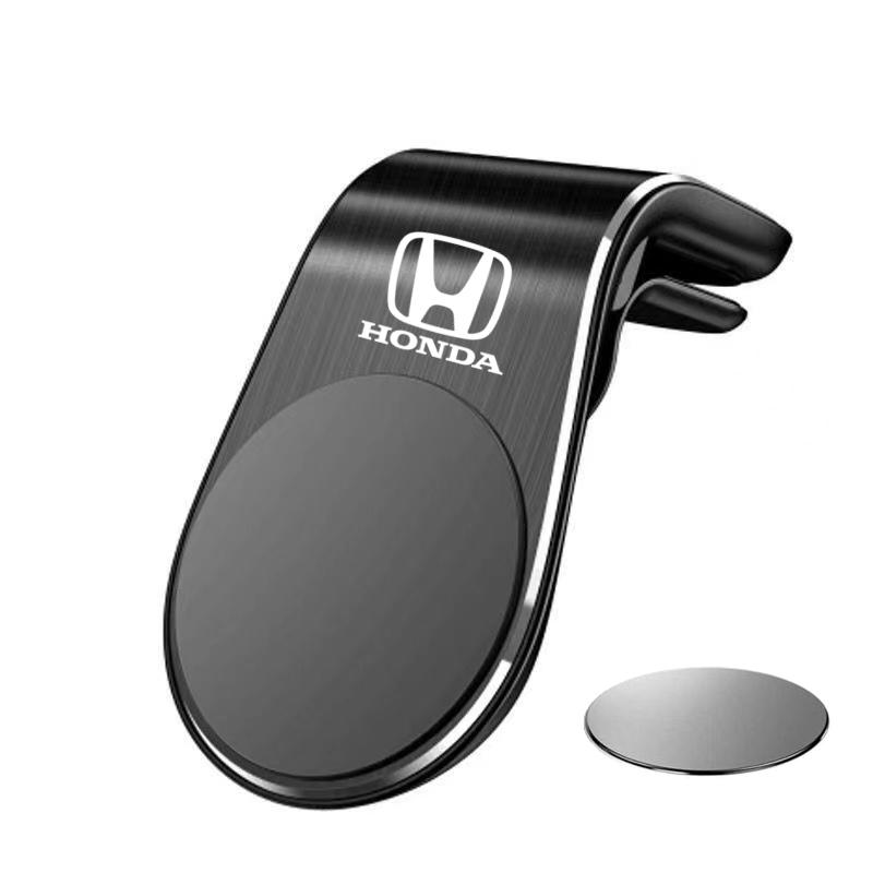 

Magnetic Car Phone Holder Air Vent Mount GPS Smartphone Phone Holder for Honda Fit Civic Accord 7 8 9 10 Pilot City Jazz CRV HRV чёрный