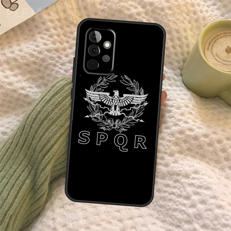 SPQR Roman Imperial Legion Case For Samsung Galaxy A35 A15 A55 A53 A33 A13 A36 A56 A26 A16 A22 A32 A52 A54 A34 A05 A06