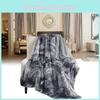 Oversized Fur Faux Blanket Super Soft Cozy Blanket Luxury Fluffy Throw Blan