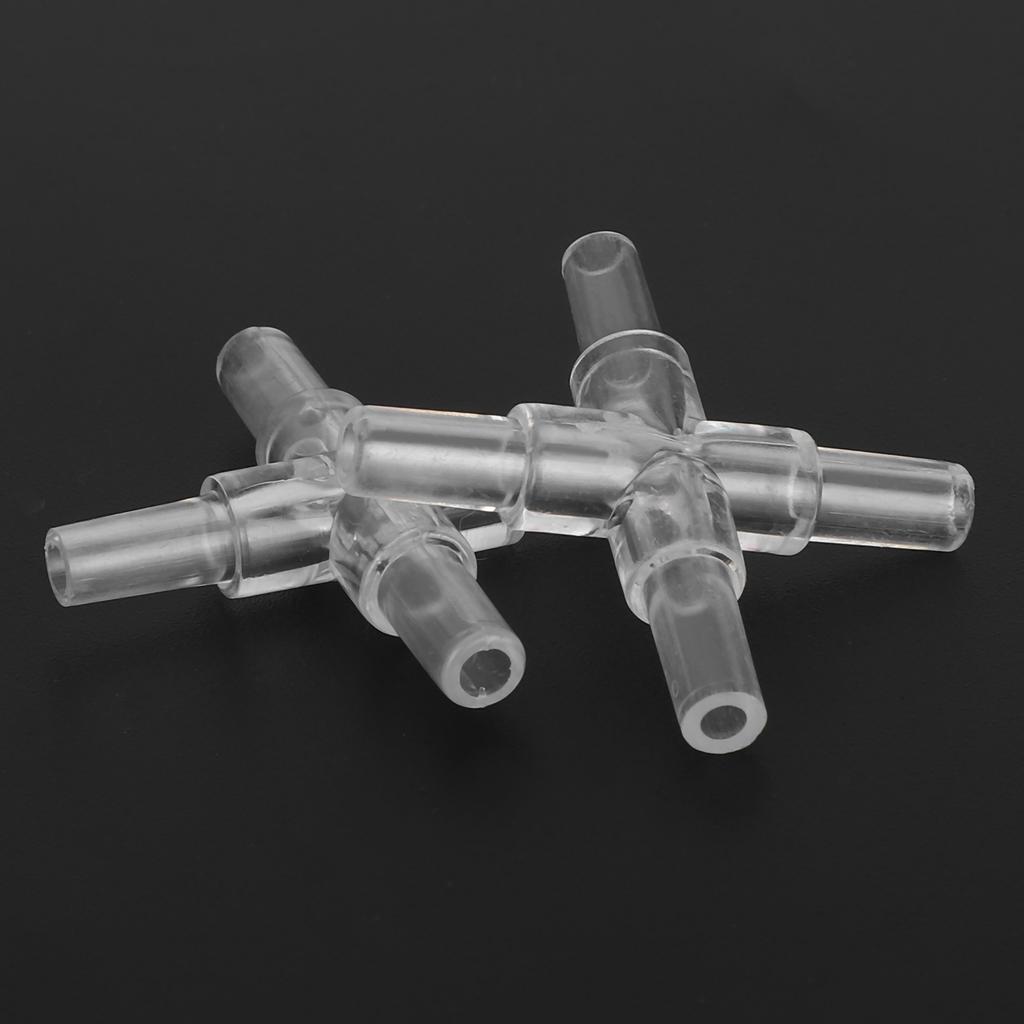 30pcs 4MM Aquarium Fish      Tubing Splitter L Shape 3 Way 4 Way Adapter Connector