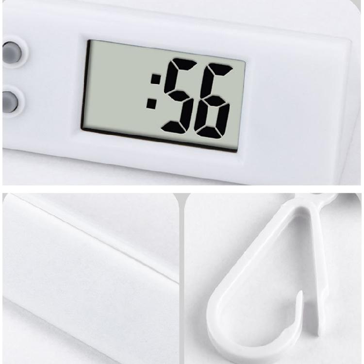 ABS Material Elektronische Uhr Schlüsselanhänger für Studenten Praktische Mini Digitaluhr