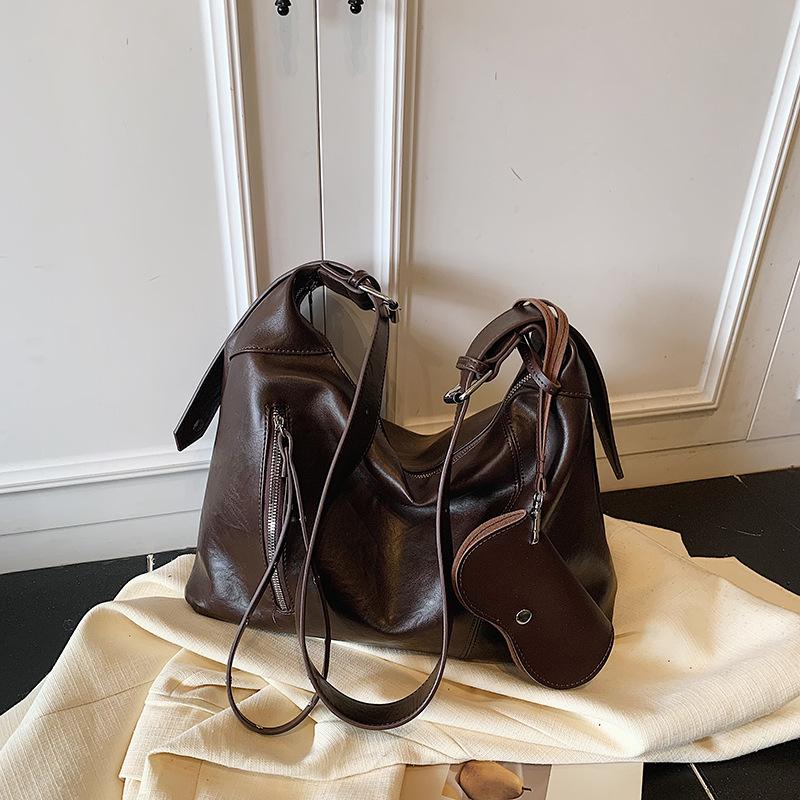 Bag Light Luxury Niche High-end Messenger Bag Women's Bag 2025 New High-end Shoulder Bag Large-capacity Tote Bag