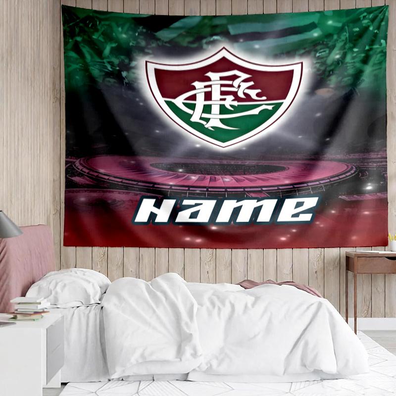 1PC Custom Name Tapestry Flamengo Crest Artwork Tapestry Accessories for Bedroom,Livingroom, dormitory Room Wall Decor, Fan Birthday Gifts