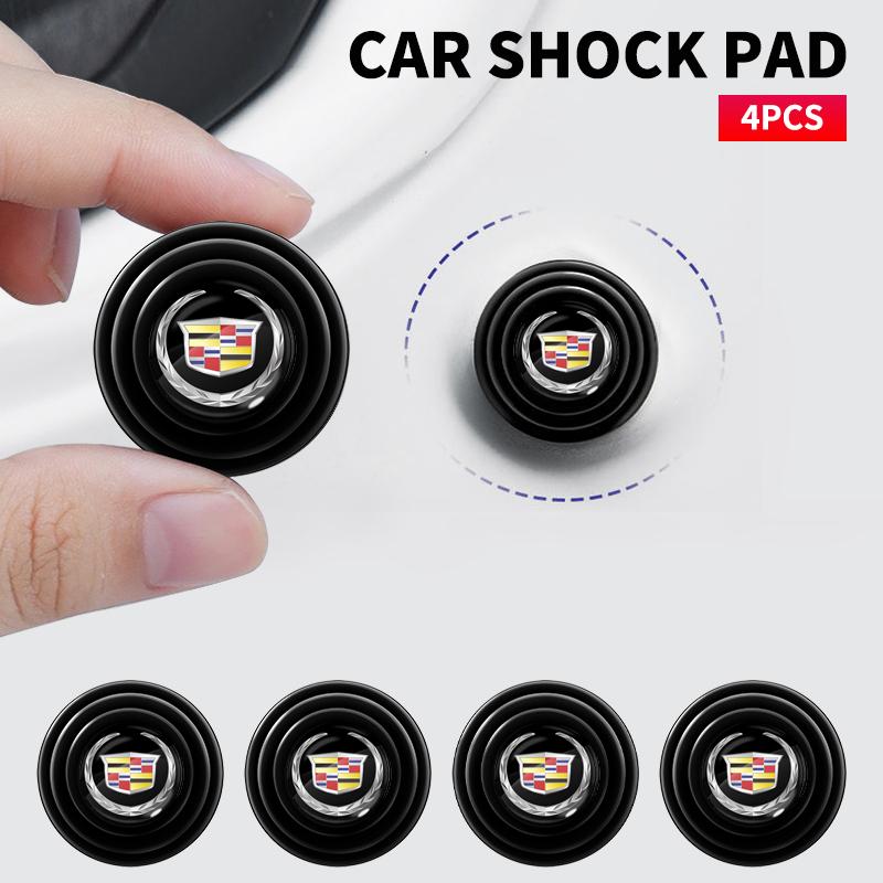 1/2/4Pcs Car Door Anti-Collision Silicone Pads for Cadillac CT5 STS XLR CT4 GT4 SLS SLR XT6 Escalade XT4 XT5 SRX XTS ELR BLS