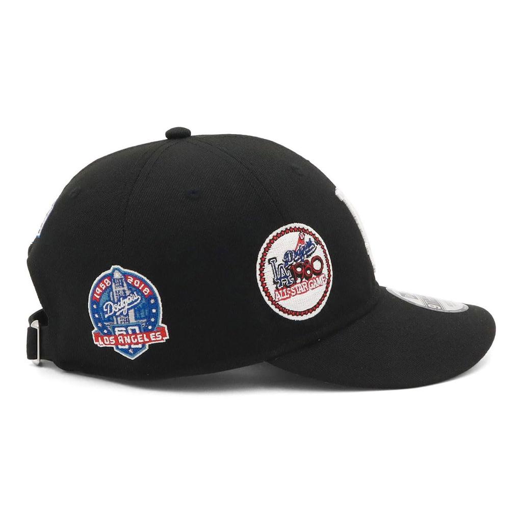 Șapcă Newera 9THIRTY 14711695 NER36C1166 MLB Los Angeles Dodgers LA Negru ALL OVER ONSPOTZ Șapcă Exclusivă 930 New Era Deep BB Protecție UV pentru Ieșit