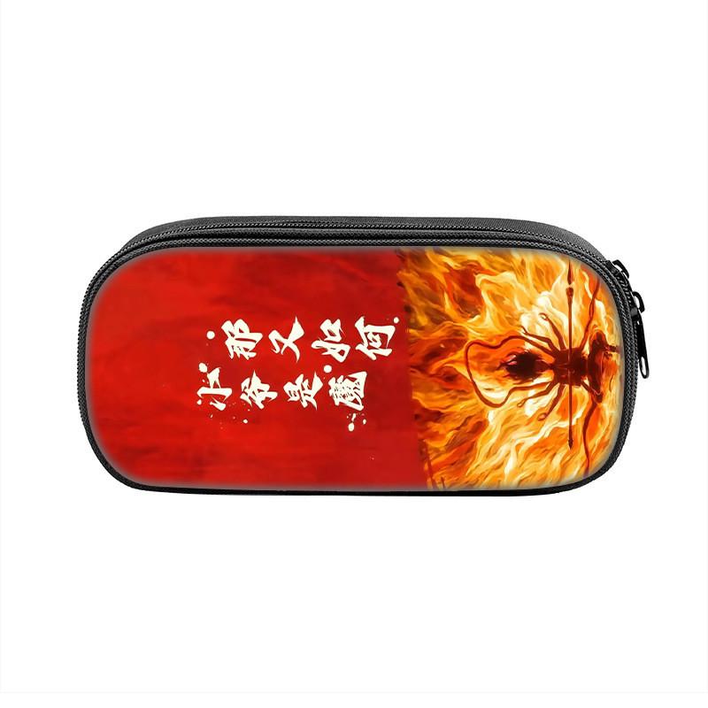 Nezha Birth Of The Demon Child Pencil Case For Kids Compact Storage With Cartoon Design