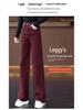 Damen 2025 High-Waisted Dunkelblaue Straight-Leg Jeans - Slim Fit, Wide-Leg, Lässige Frühling & Herbst Hose