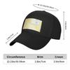The Happy Yellow House' Baseball Cap Sports Cap Rave Brand Man cap summer hat Golf Wear Men Women's