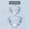 Jingbaodi Transparent High-Temperature Glass Bowl Set