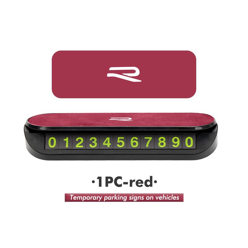 RSQ1 Valve Stems Caps Car Phone Number Card Temporary Parking Card Plate Number For Volkswagen VW Jetta Golf4 5 6 Beetle CC B5 B6 B7