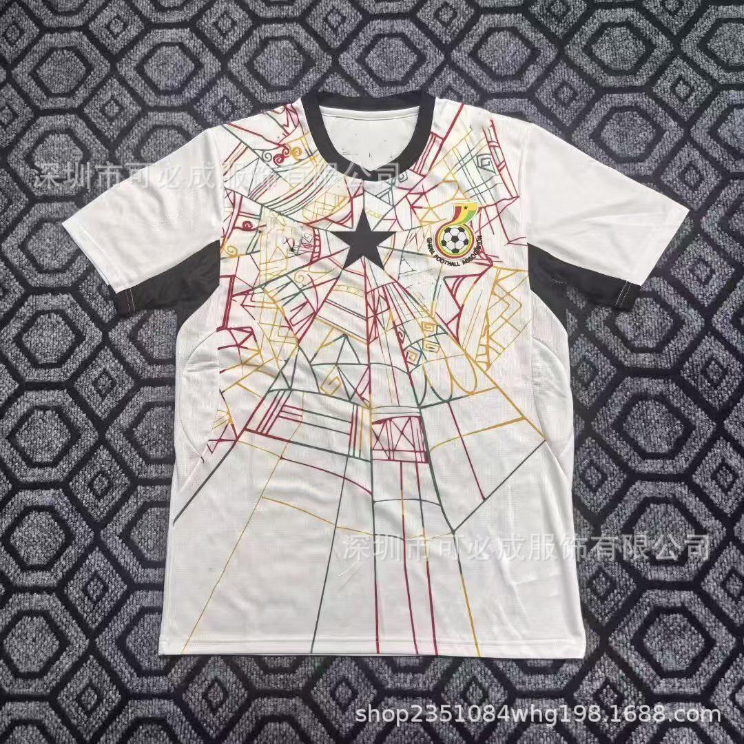 Cross-border wholesale 2026 World Cup African national team Ghana jersey short-sleeved football jersey player version unpopular football S