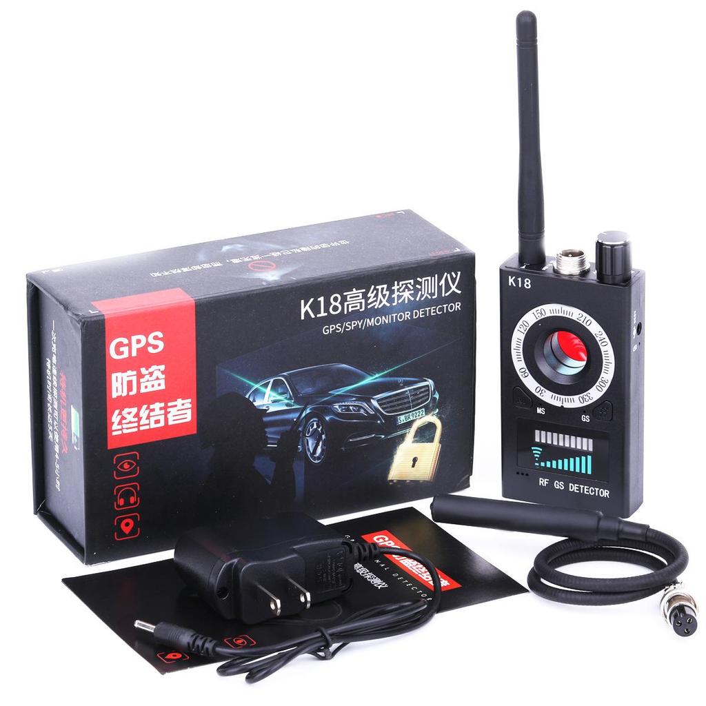 K18 Anti-Surveillance Detector: High-Sensitivity Wireless Signal Scanner for Eavesdropping and GPS Tracking Detection