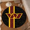 Redskins Football Club Design Round mat, Anti-slip Circle Carpet Chair rug For livingroom,Bedroom, doormat home decor Gift Christmas Gifts