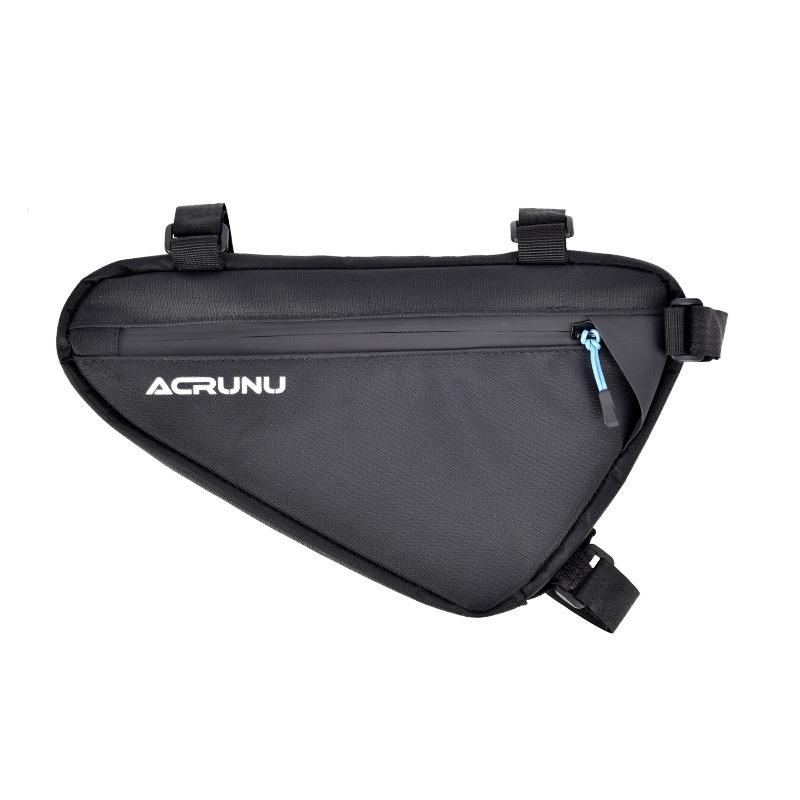 Bicycle Triangle Bag Waterproof 2L Large Capacity Half Length Frame Bag for MTB Road Bike Cycling Commuting Storage Cycling Bag 2L чёрный