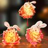 DIY Material Bag Lotus Flower Lanterns Koi Fish Bunny Handmade Lamp  Party Lights