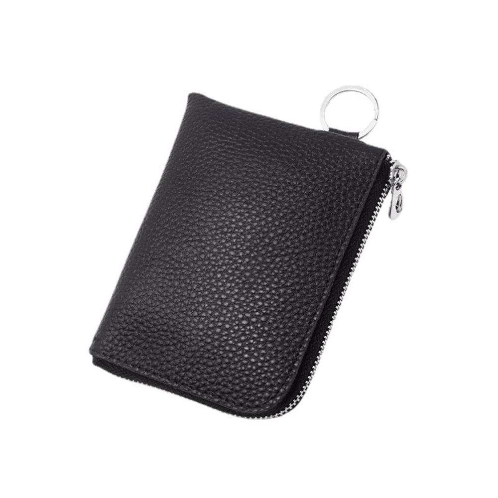 Zipper change bag, bank card, coin bag with key ring, mini change bag.