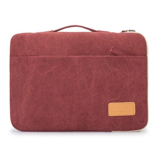 Kinmac 360 Shield Laptop Pouch, Burgundy