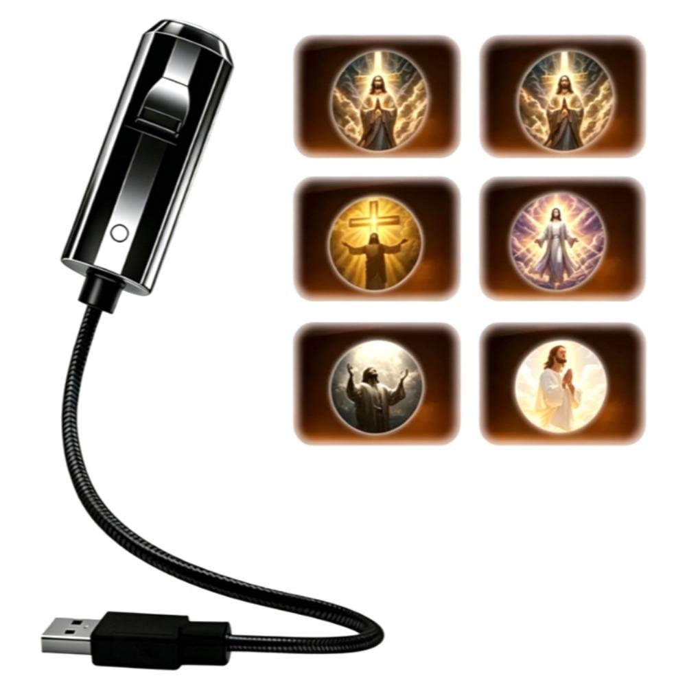 Mini Galaxy Star Projector Night Light Christmas Pattern Projection Light Ceiling LED Lamp USB Ambient Lamp For Home Party Decor