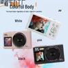 5K HD Dual-Screen Digital Camera with WIFI Transfer: Ultra-Clear Portable Selfie Cam for Students