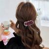 Women Flower Camellia Hairpins Barrettes Spring Hair Clip Bands Wedding Girls Ponytail Hair Accessories Hairstyling Hairgrip