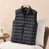 Puffer Vest for Women Slim Fit Lightweight Quilted Sleeveless Jacket Zip Up Stand Collar Padded Down Coat Winter Warm Outerwear