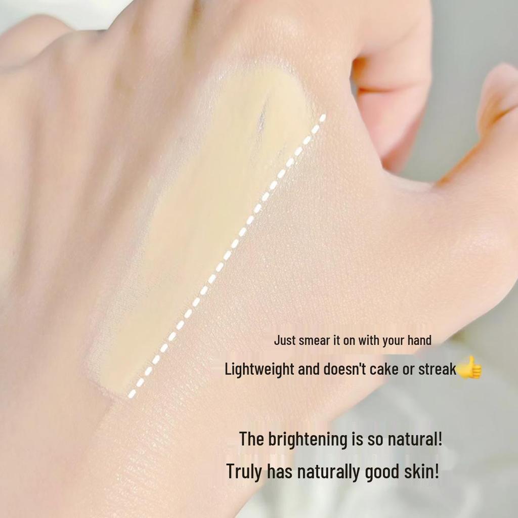 Lightweight Long-Lasting Moisturizing Foundation - Thin, Adherent, Oil-Control, No Caking, Natural, Breathable Coverage.