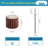 3mm Sandpaper Flap Disc for Metal Grinding, Polishing, and Rust Removal - Electric Grinder Attachment
