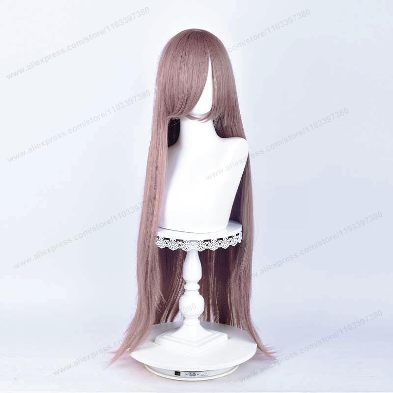 Anime 100Cm Long Staight Cosplay Synthetic Wig Black White Red Pink Brown Gold Blue Women Heat Resistant Hair High Quality Wigs