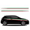 2PCS Car Door Side Stickers For Alfa Romeo Mito Sport Graphics Vinyl Film Decals Auto Body Exterior DIY Decoration Accessories