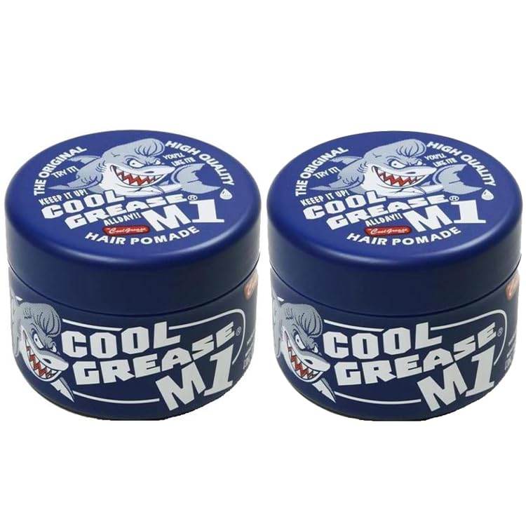 [Set of 2] Sakamoto Koseido Cool Grease M1 Unscented 210g + Original Logo Sticker