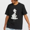 Uniqlo X NANZUKA NEO-MIYAGE Collaboration Kusanagi Print Short Sleeve T-Shirt Unisex Tops Black 427276