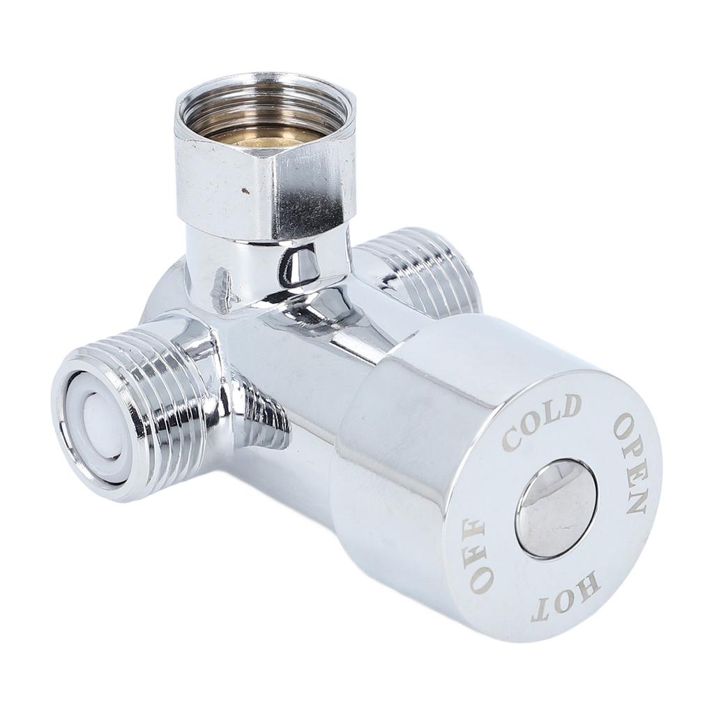 Hot Cold Water Mixing Valve Brass G1 2 Faucet Water Temperature Mixer for Automatic Sensor Faucet
