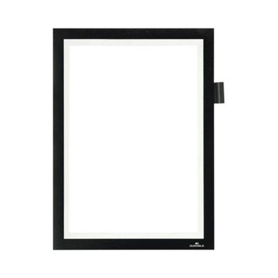 Duraframe A4 Not Kalem Halkalı ve Siyah Çerçeveli