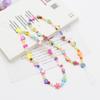 Mobile Phone Chain Beaded Colorful Cartoon Fruit Smiling Face Soft Pottery Letter Beaded To Prevent Mobile Phone from Hanging Chain.