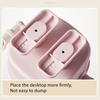 Cartoon Pen Holder Multifunctional Makeup Brush Holder Kitchen Storage Cup Cute Desk Organizer with Lid for Office Home