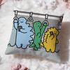 Cartoon Art Joguman Cushion Cover Premium Comfort Reversible Pillow Cove -Two in One Design for Any Room & Car Interior