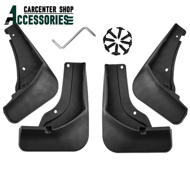Black Mudflaps Fender for VW Tiguan L Pro R-Line 2024 Mud Flaps Splash Guards