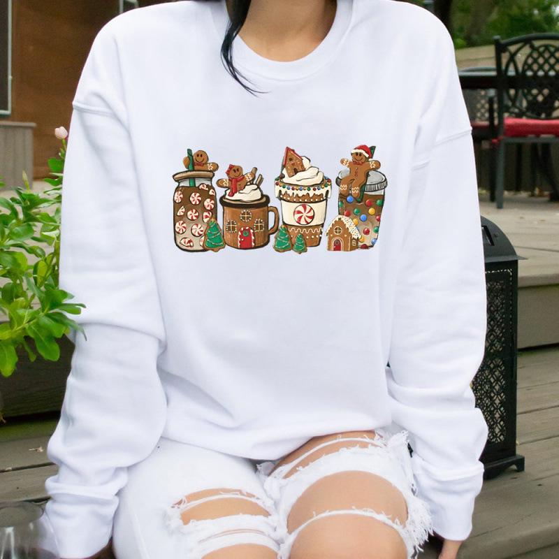 2025 Unisex Christmas Long Sleeve Hoodie - European & American Style