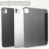 For iPad Pro 11 (2025)/11 (2024) Case Stand PU Leather + PC Matte Back Tablet Case