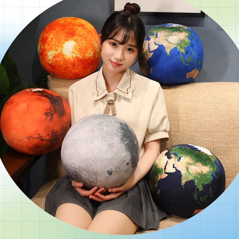 Innovative Solar System Educational Planetary Plush Pillow Toy Decoration