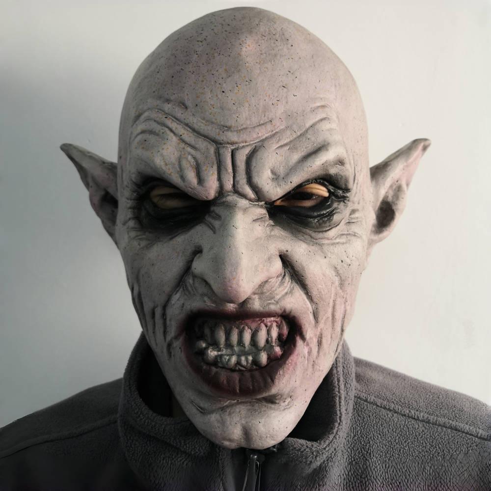 

Alien new horror headgear vampire ghost face latex mask zombie costume prop Nosferatu