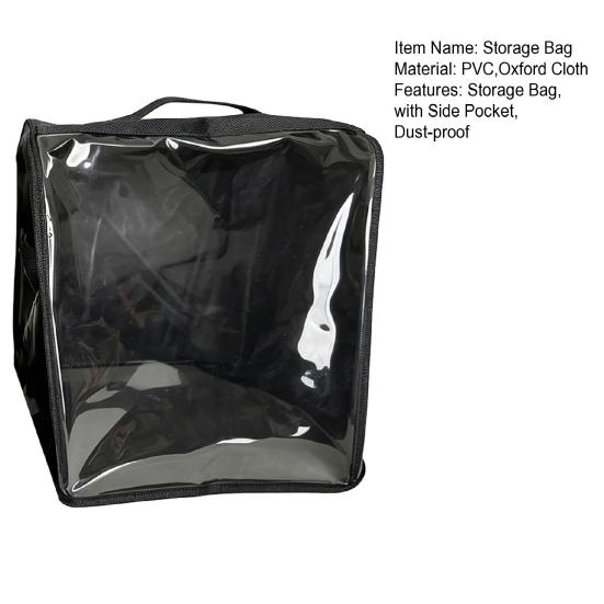Borsa Portaoggetti per Thermomix TM7 Custodia Protettiva Design Sottile con Manico e Tasche in Rete Organizer per Accessori da Cucina