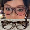 New Y2k Leopard Print Bow Glasses Korean Style Without Lense Eyeglasses Frame Eyewear Kawaii Harajuku Cosplay Party Accessories